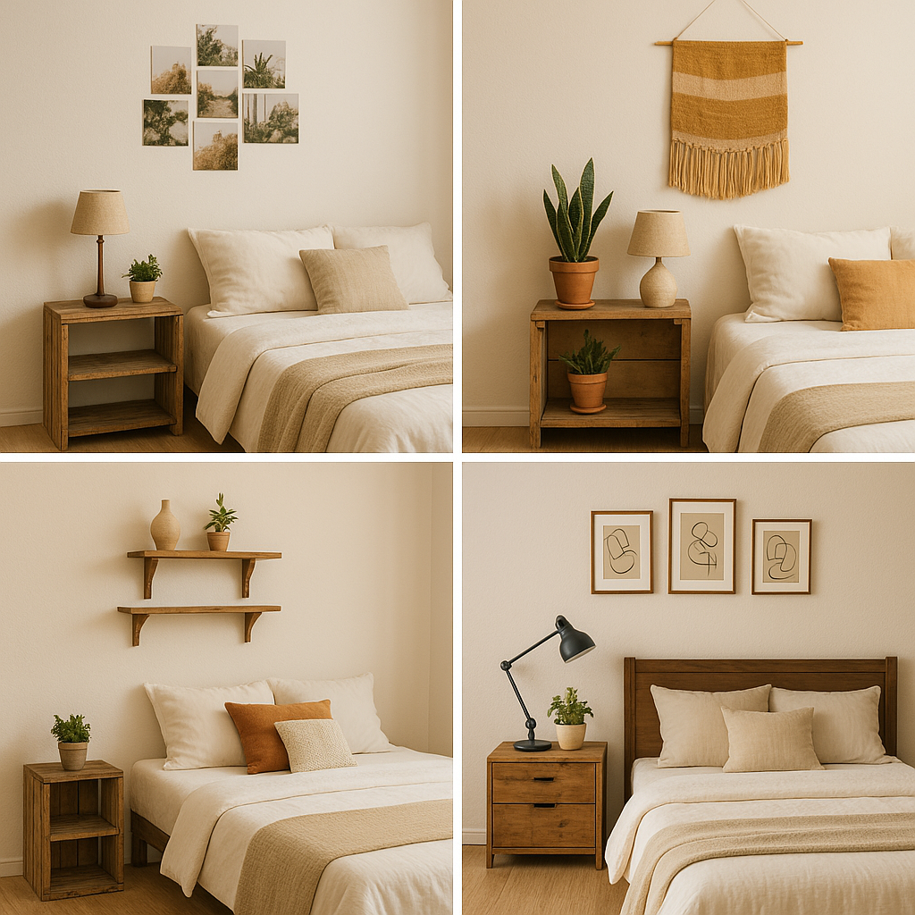 Como montar a decoração de seu quarto gastando pouco