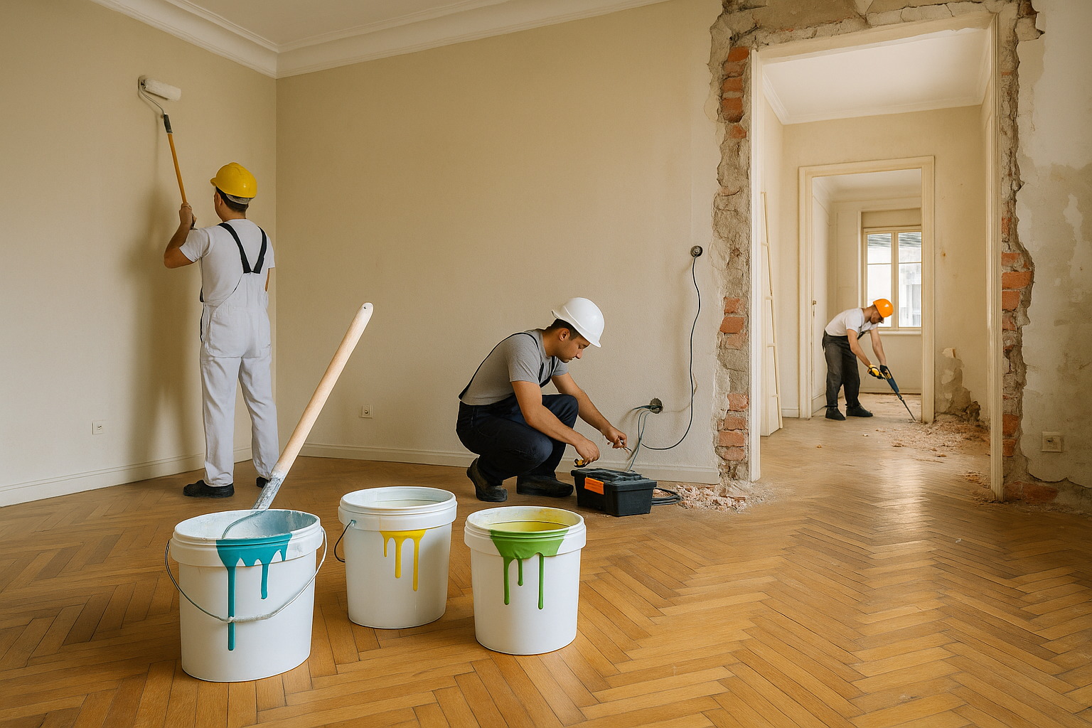 Quanto custa reformar um apartamento de 60m²?